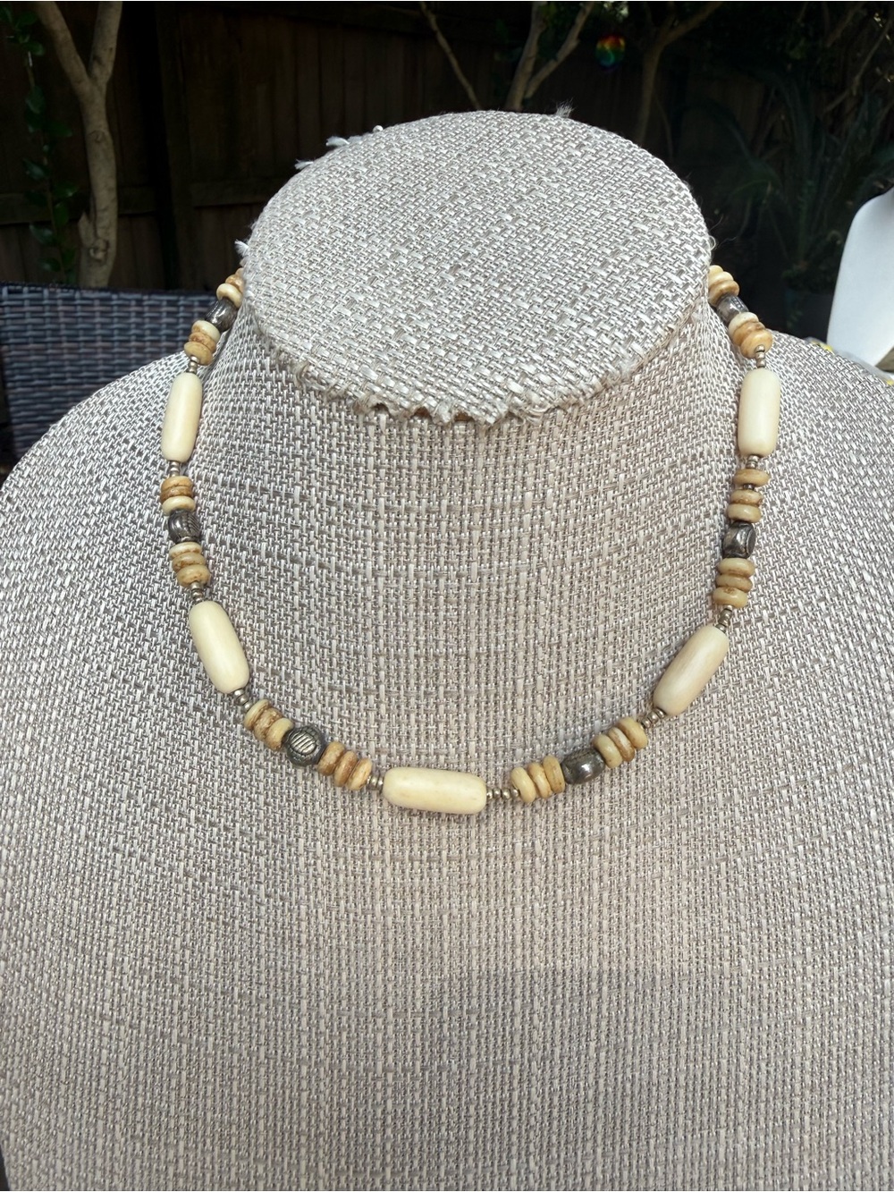 Vintage Oscar de la Renta | Signed Tribal Runway Statement Necklace